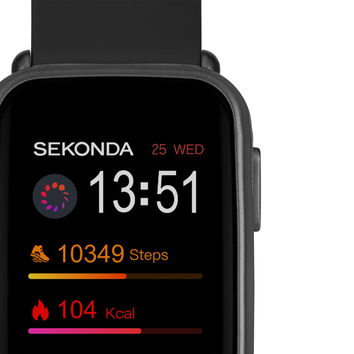 Sekonda Smart Track LCD Black Watch - SK30171