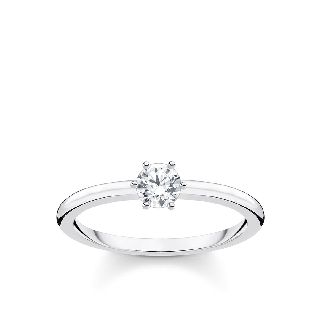 Thomas Sabo Ring White Stone