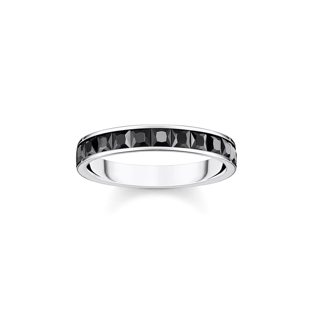 THOMAS SABO Heritage Black Stones Band Ring