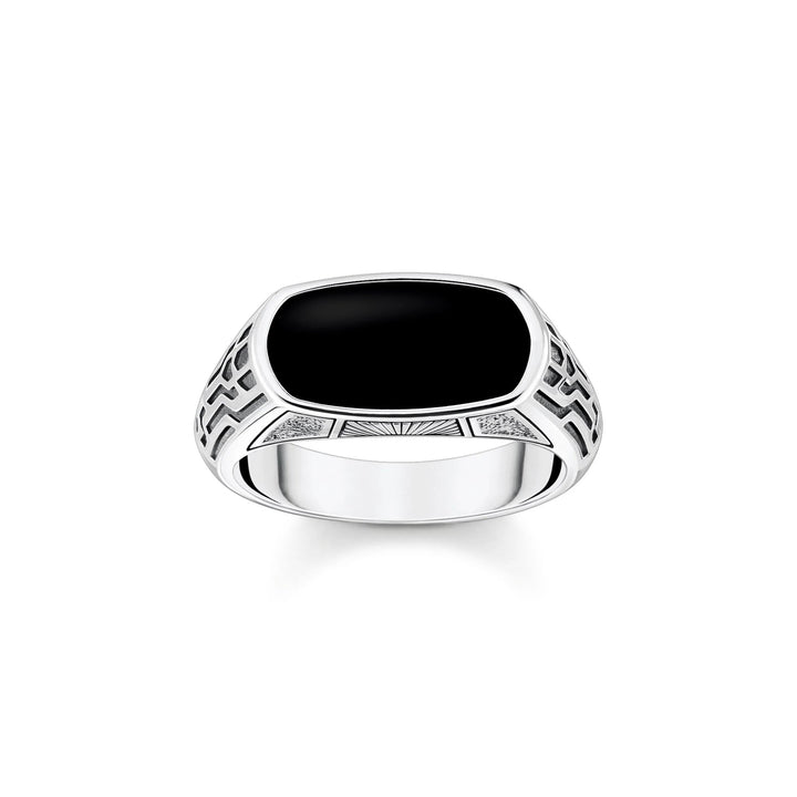 THOMAS SABO Ring Life Path Black