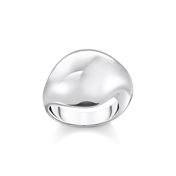 THOMAS SABO Ring in organic drop-shape silver