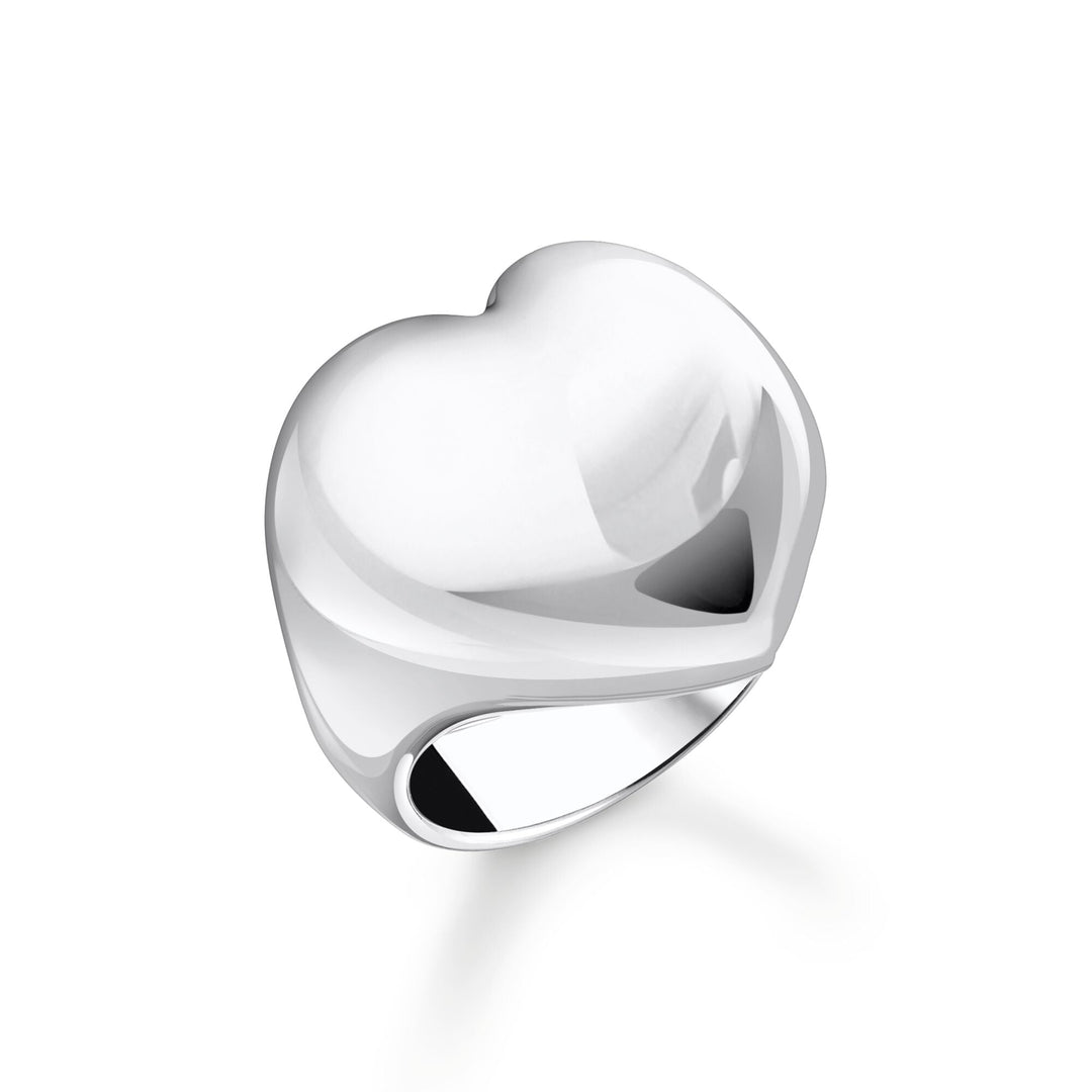 THOMAS SABO Ring heart-shaped silver