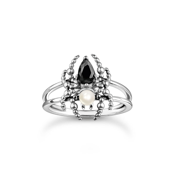 THOMAS SABO Romance Ring Black Spider