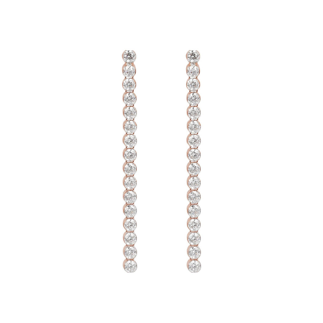 Bronzallure Altissima Tennis Earrings