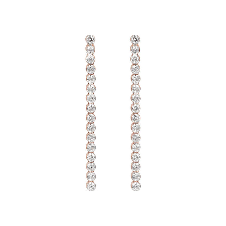 Bronzallure Altissima Tennis Earrings