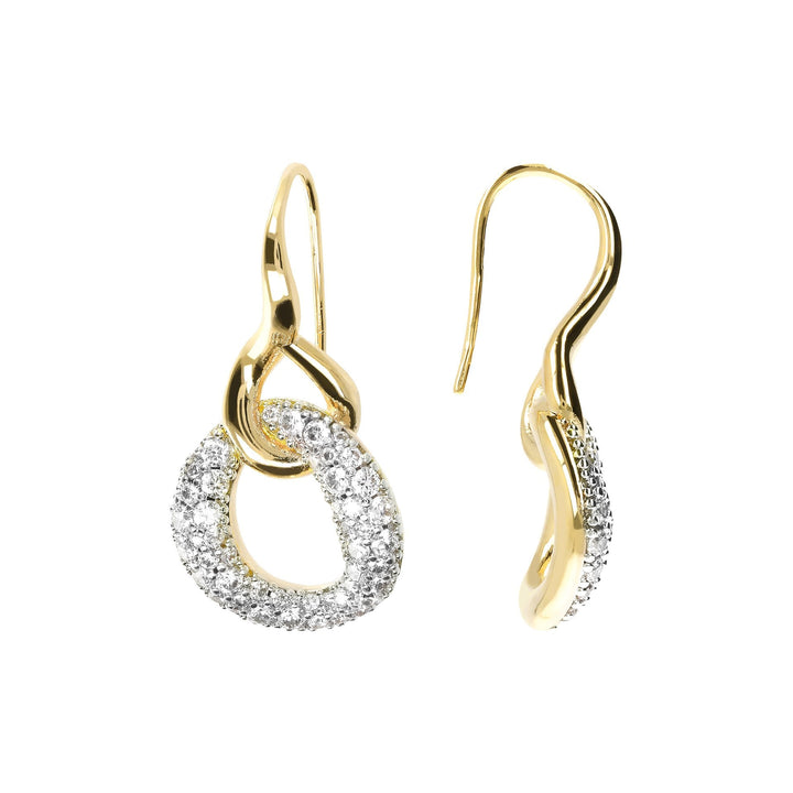 Bronzallure Moments of Light Golden Earrings