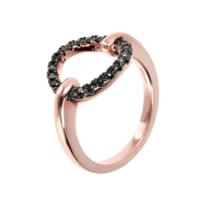 Bronzallure Pavé Circle Ring