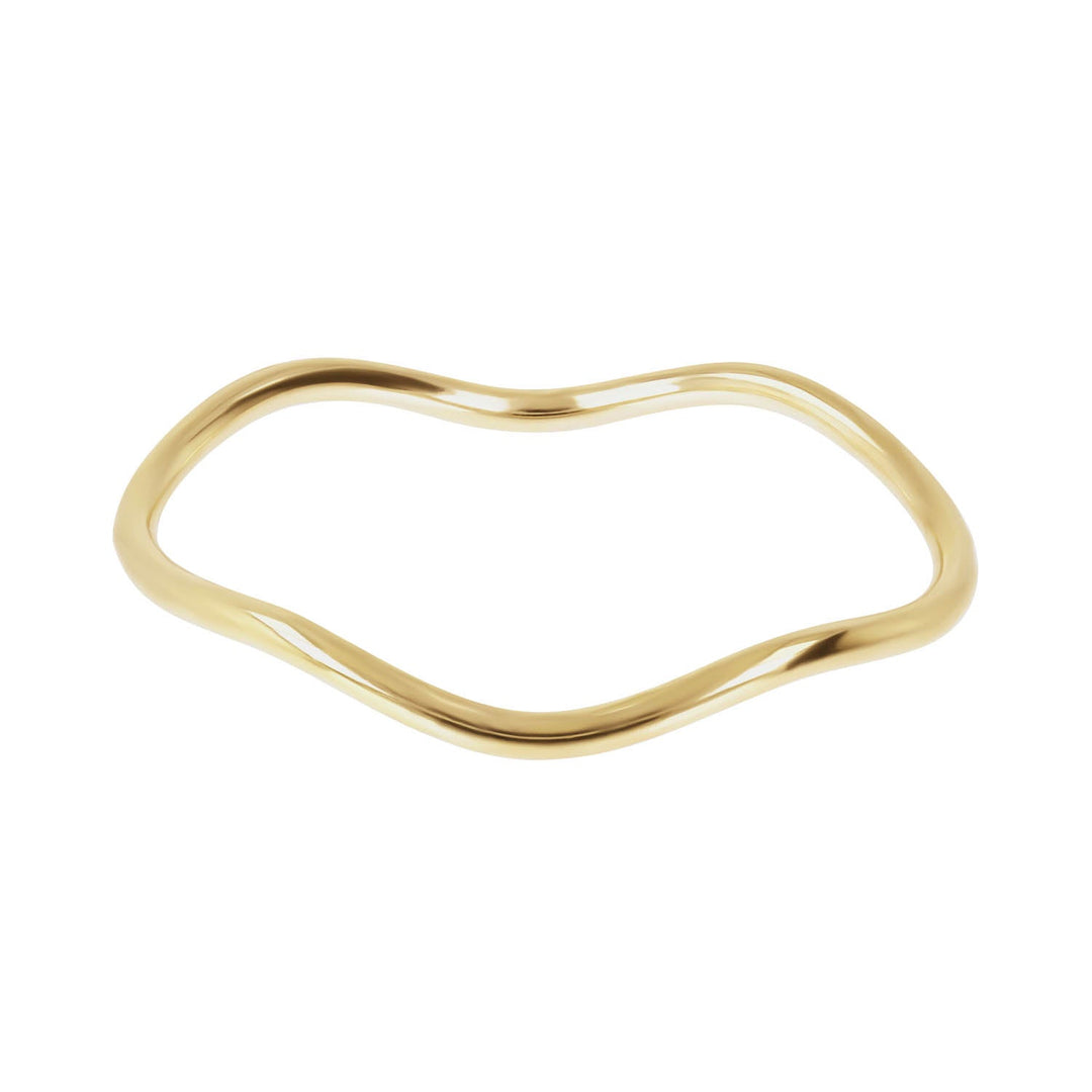 Bronzallure Slip-on Wave Bracelet