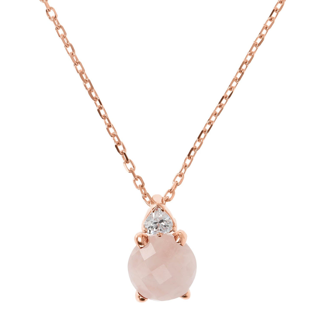 Bronzallure Felicia Necklace with CZ