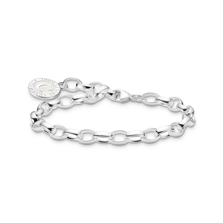 THOMAS SABO Charm Bracelet with Cold Enamel Silver