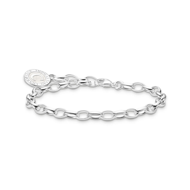 THOMAS SABO Charm Bracelet with Cold Enamel Silver