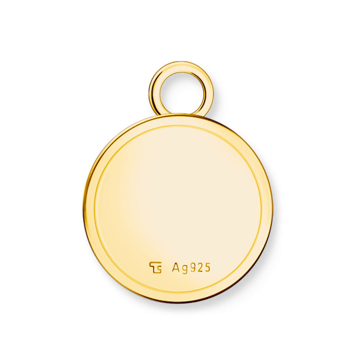 THOMAS SABO Member Charm Necklace with Charmista Disc Gold Plated