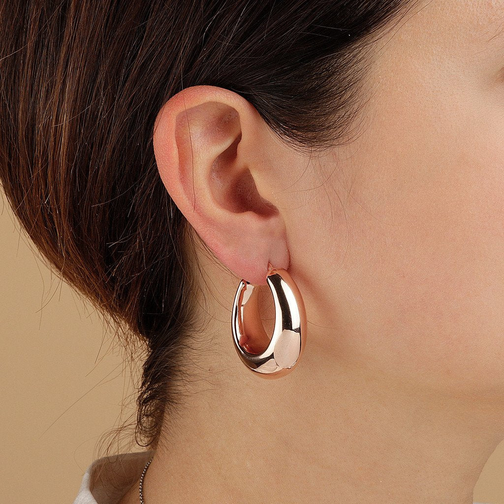 Bronzallure Rounded Circle Earrings